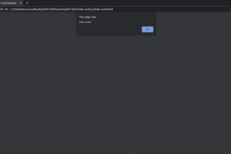 Hello, World JS