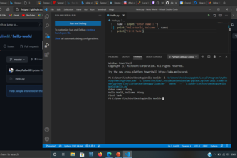 Hello, World in a New Language