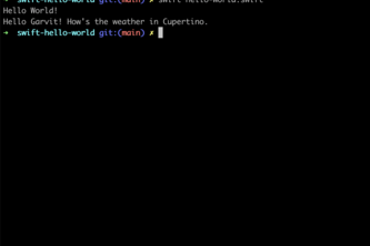 Swift-HelloWorld