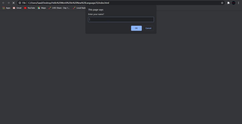 Hello, world in New Languages – screenshot 2