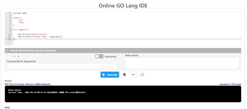 Hello, world in New Languages – screenshot 4