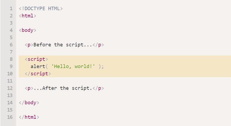 Hello world in different language – screenshot 1