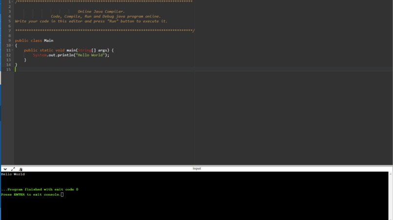 Hello World in New Language  – screenshot 1