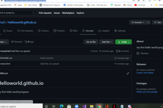 hello world in a new language