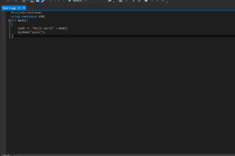 Hello world in 2 language