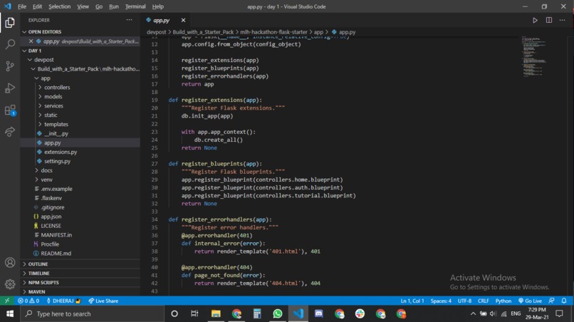 Build with starter pack – screenshot 1