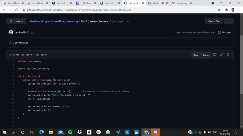 Hello, World in a New Language – screenshot 1