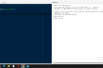 Hello, World in a New Language
