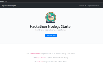 Node.js JavaScript Starter Kit