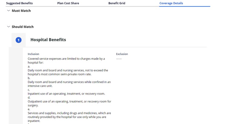 One Benefit solution – screenshot 6