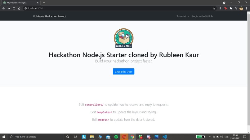 Day-1 Local Hack Day Share – screenshot 1