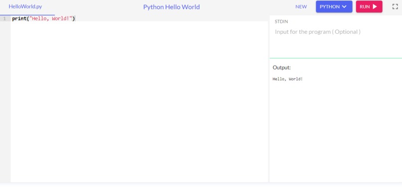 Hello World  – screenshot 1