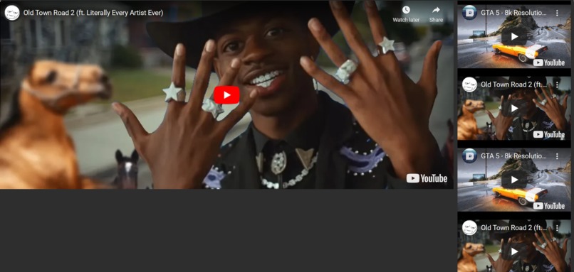 Video Playlist in HTML CSS JS – screenshot 1