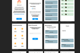 Redesign app for Gamafication Surveys