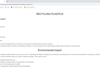 Plastic Recycle