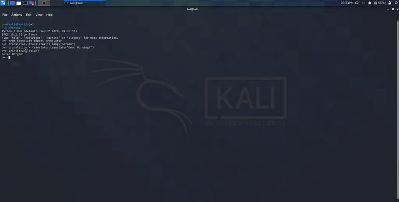 Build a Translator – screenshot 1