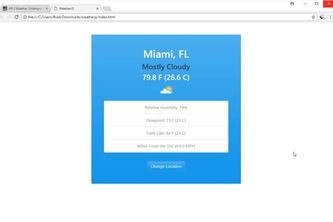 Weather Fetch API