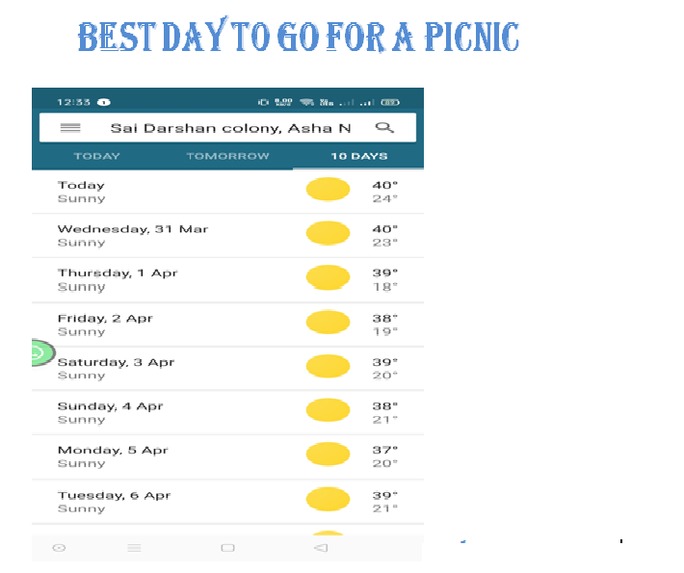 Weather Forecast – screenshot 1