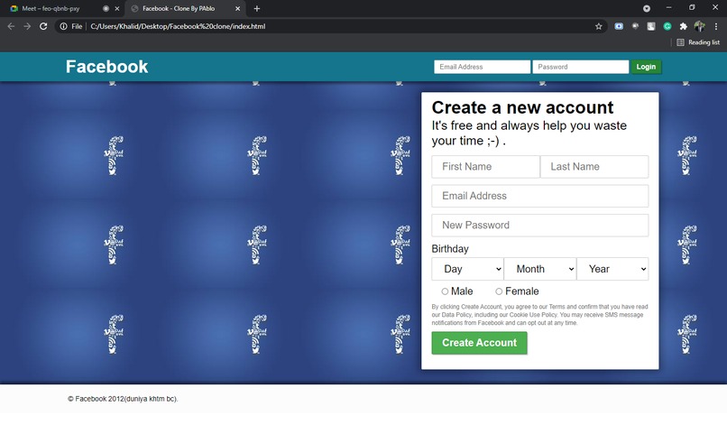Redesign your Sharing Site  – screenshot 1