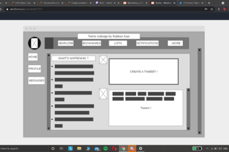Twitter Share Website Redesign 