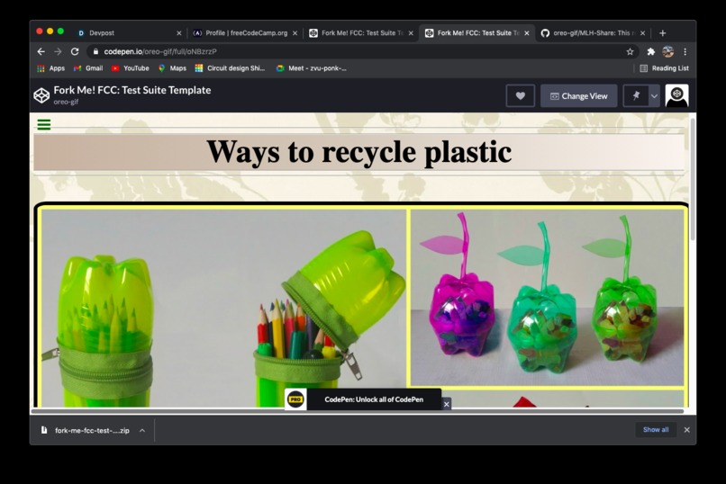 recycling plastic waste – screenshot 1