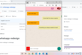 Redesign of Whatsapp