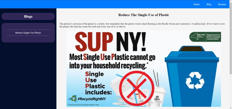 Reduce Single-Use Plastic – screenshot 1