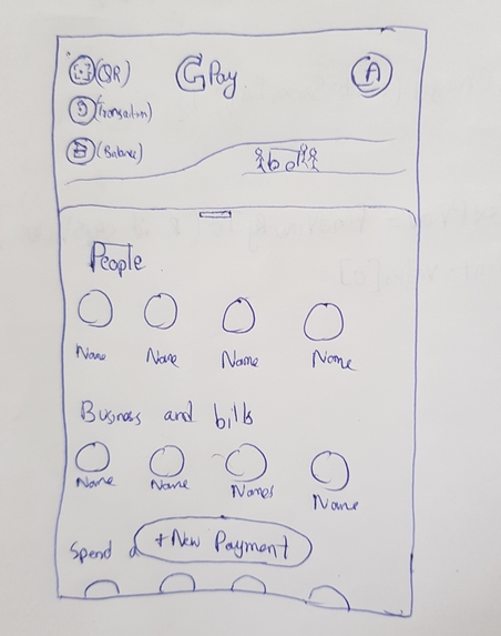 Redesigning my Mobile App – screenshot 1