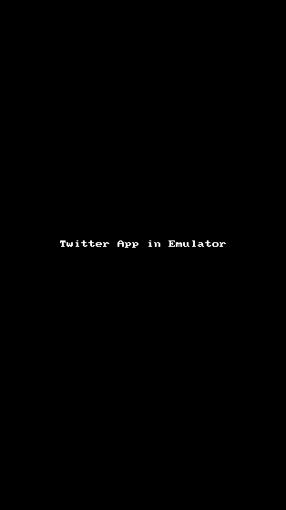 Twitter Clone – screenshot 1