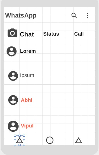 Redesign the app – screenshot 1