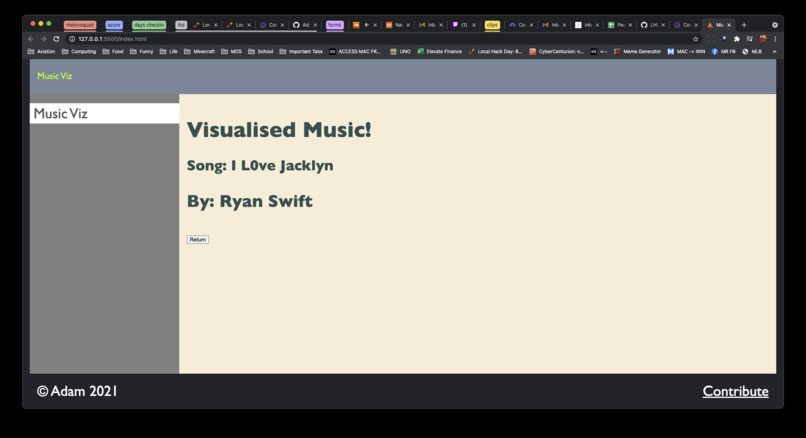 Create a Music Visualizer using Tabnine – screenshot 1