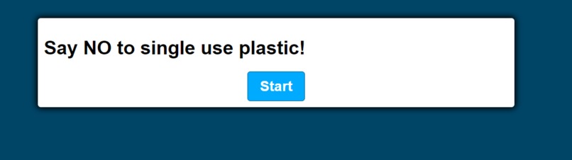 Single use plastic quiz – screenshot 1