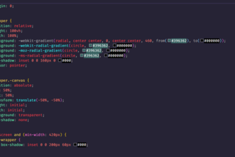 music visualiser
