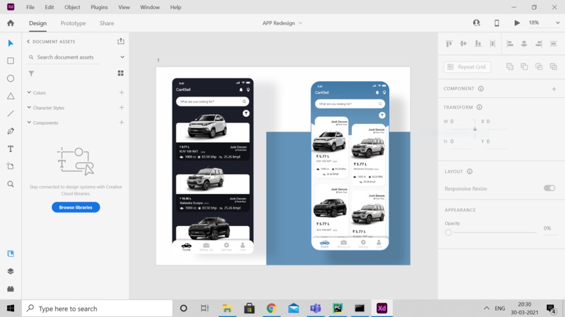 Redesign your Favorite Mobile Application – screenshot 1