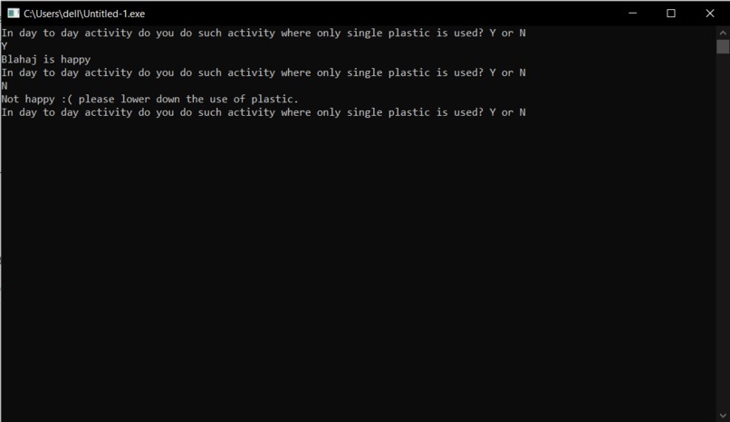 Single use Plastic – screenshot 1