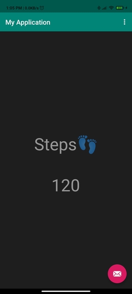 Step counter – screenshot 1