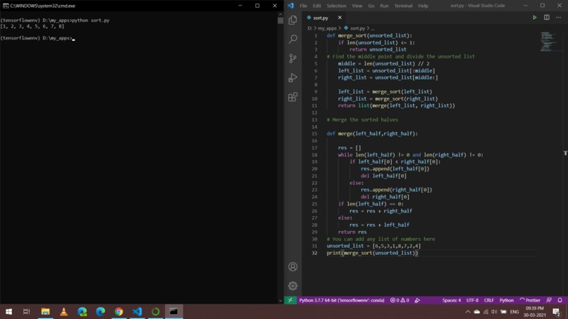 Sort – screenshot 1