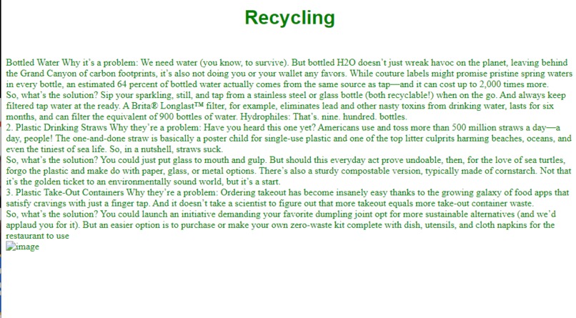  Reduce Single-Use Plastic – screenshot 1
