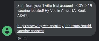 USA Vaccine Alerter – screenshot 1