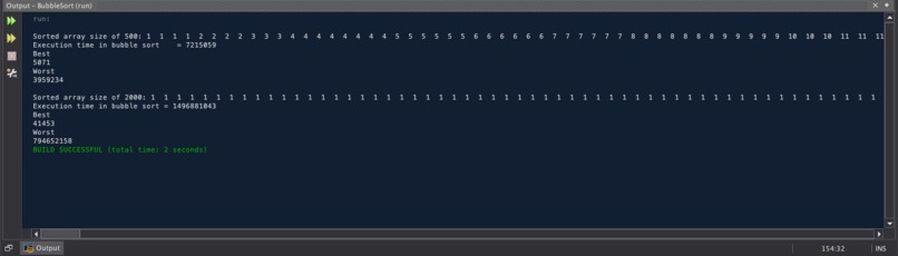Bubble Sort – screenshot 1
