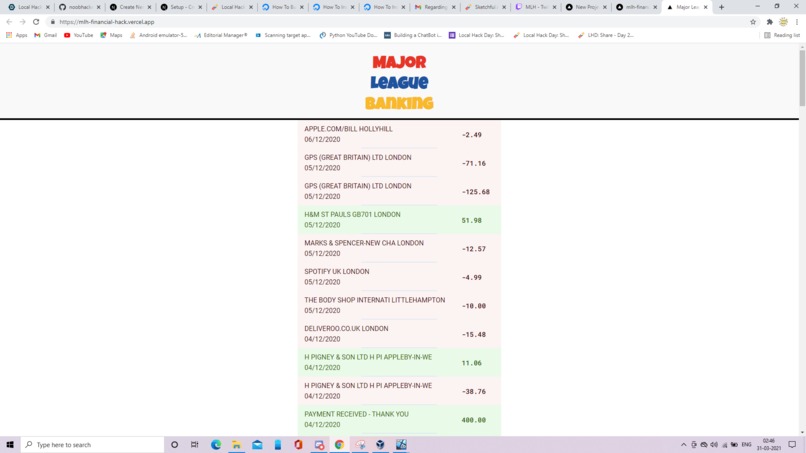 Create Financial Hack – screenshot 1