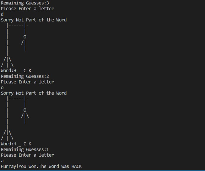HangMan Game – screenshot 1