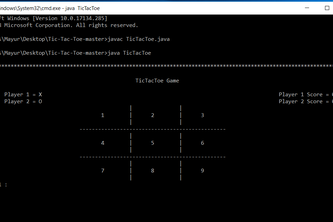 Tic-tac-toe in Java