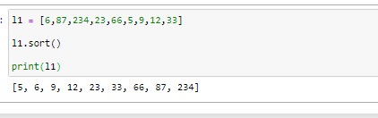 Sort_List – screenshot 1