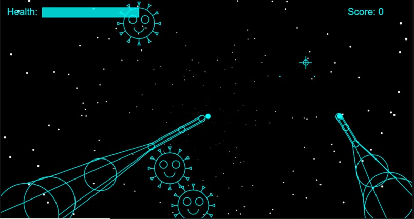 Corona Virus 2D Shooter Game – screenshot 1