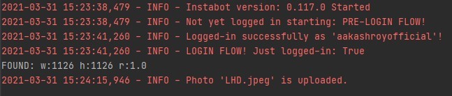 Automation Bot with Python – screenshot 2