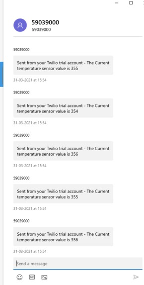  Use the Twilio API – screenshot 1