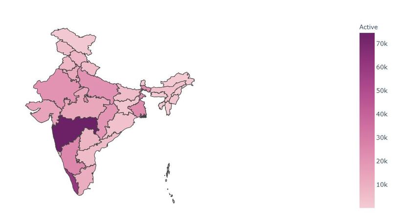 COVID Cases Visualisation – screenshot 4