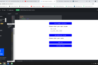 Budget Application