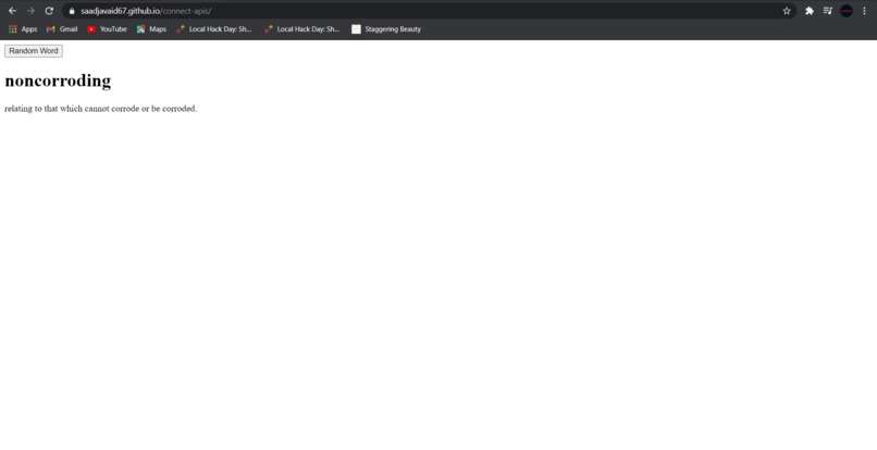 Connect Two APIs Together – screenshot 1
